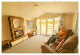 Large lounge with French sliding doors