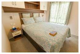 Master bedroom with storage bed